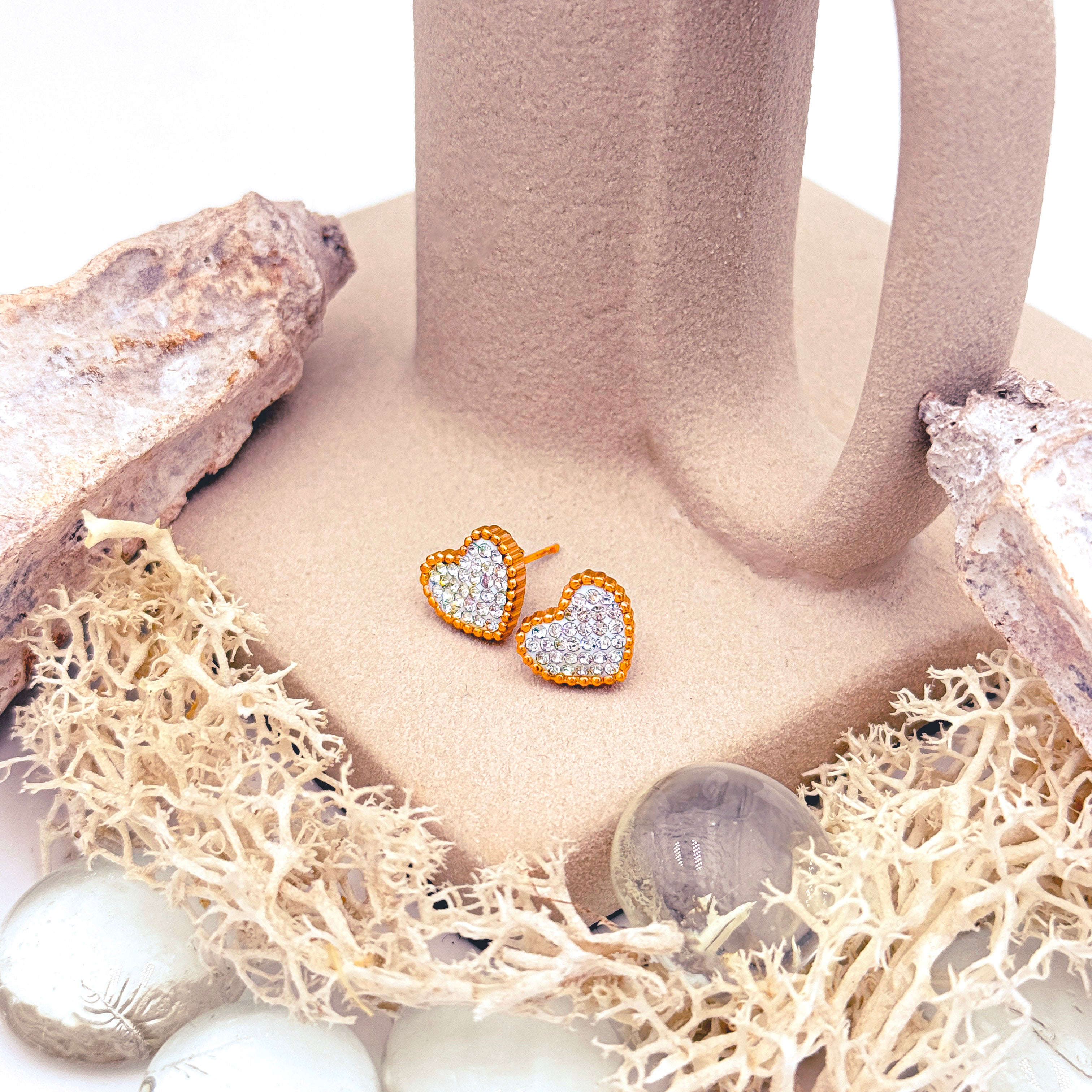 Boucle d'oreille Love argent